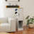 44.49" Slim AV Media Stand Game Console Stand, Media Storage Cabinet With 2 Built-In Drawers And 3 Hooks, Game Console Storage Cabinet For PS5 And Xbox-Antique White