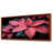 Toile brune avec cadre flottant