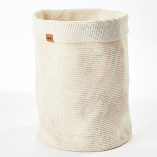 Panier à linge à vêtements roll tissé