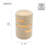 Natural Beige Travertine Stone Touch Control Table Lamp, Cordless USB-C Rechargeable Dimmable Warm LED Accent Light, Modern Minimalist Tabletop Ambient Lamp for Bedroom, Bathroom & Living Room