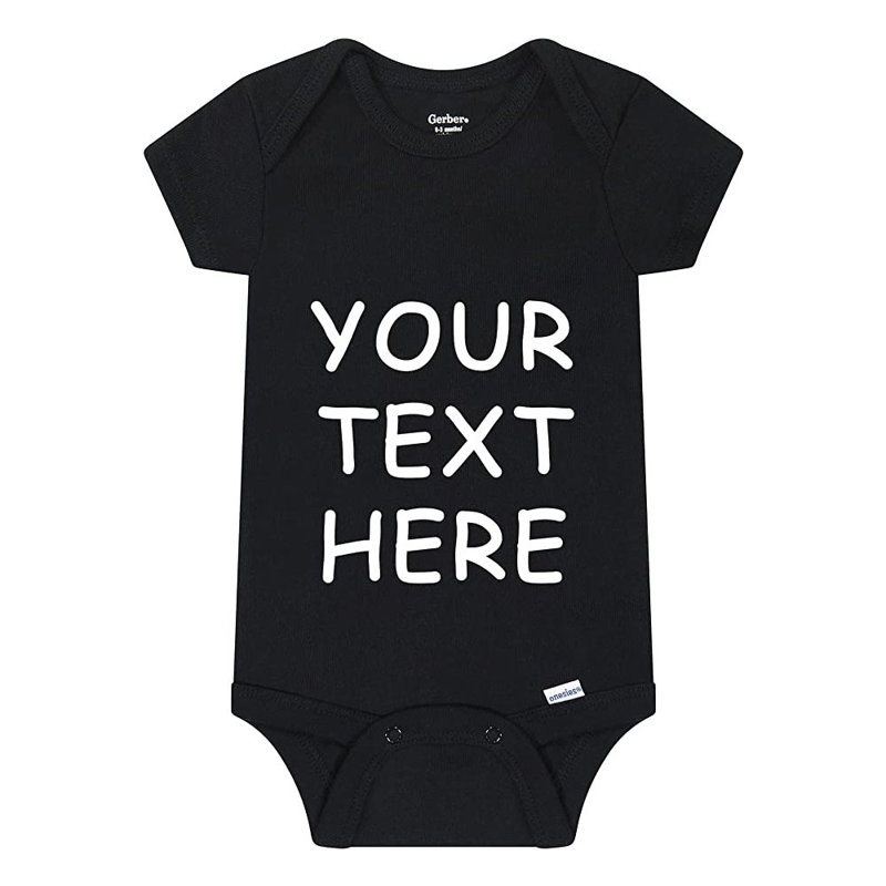 Body 100% coton, Noir