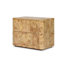 Mullins Nightstand-Natural Mappa Burl