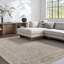 Galey Alix x Livabliss Maria Elena V-Vintage Ivory Brown Traditional Vintage Boho Fringe Living Dining Bedroom Rug-531083874