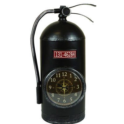 Analog Metal Mechanical Tabletop Clock in