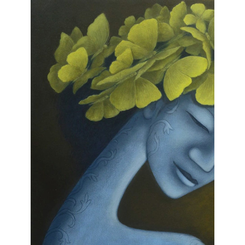 Aafreen Painting | Acrylic On Canvas | Uttam Bhattacharya
