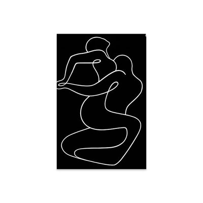 Tango par Lia Chechelashvili - impression sans cadre