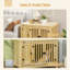 Meuble pour cage à chien Pawhut