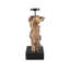 Wood Tabletop Candelabra