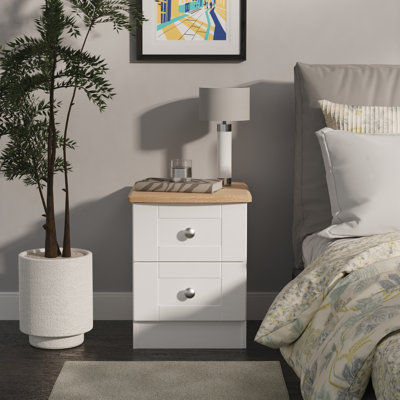 Agyen 40cm W Manufactured Wood Bedside Table