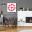  «Hearts and More Hearts II» par Sue Schlabach, art mural en verre acrylique, 24 po x 24 po-101617984