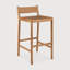 Jack outdoor bar stool - teak