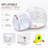13 FT PVC Inflatable Bubble Balloon House with Tunnel & Blower, Clear Bubble Tent for Kids Parties, Birthdays, Weddings & Backyard Events