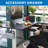Large Electric Height Adjustable Corner Standing Desk-106653176