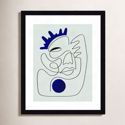 El Rey Print by Shatha Al Dafai