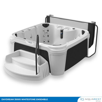 AquaRest DayDream 3500 Ensemble 7-Person 35-Jet Plug & Play Hot Tub with Ozonator