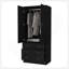 Armoire Prescott, avec 2 portes, 3 tiroirs et 1 tringle-620824982