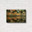 «Palm Reflections» par Dennis Frates, art mural en métal, 24 po x 16 po-133036399