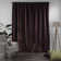 Rideau simple extra long et extra large en velours mat luxueux