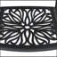 Ensemble de mobilier de jardin 3 pièces en aluminium moulé avec coussins, table ronde avec trou pour parasol, empilable et résistant aux intempéries