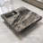 Faux Marble Modern Square 42" Coffee Tables 2 Legs Cocktail Tables for Living Room-1485978791-1485978790