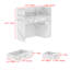 Rectangle Manufactured Wood Reception Desk-1132330564