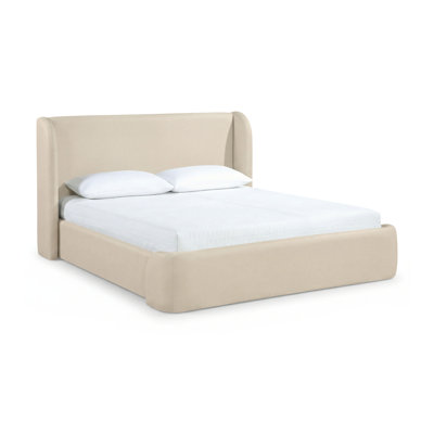 Diorio Vegan Leather Upholstered Bed