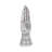 Artistic Resin Hand Statue with Tattoo Style for Home Decor - Decorative Sculpture Object Accent for Office Styling or Living Room Display - White-89117067