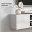 Unfinished Floating TV Stand for TVs up to 58"