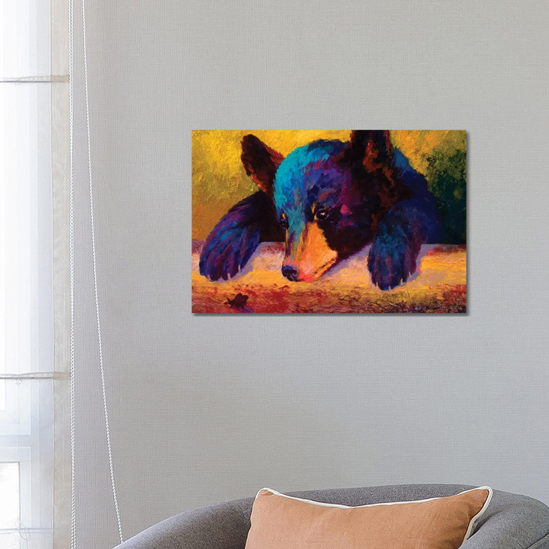 Chasing Bugs by Marion Rose - Painting on Canvas, Wrapped Canvas, 66.04 cm H x 45.72 cm W x 1.91 cm D