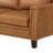 Sampson  83.9 " Genuine Leather Square Arm 3-Seat Sofa-614333845
