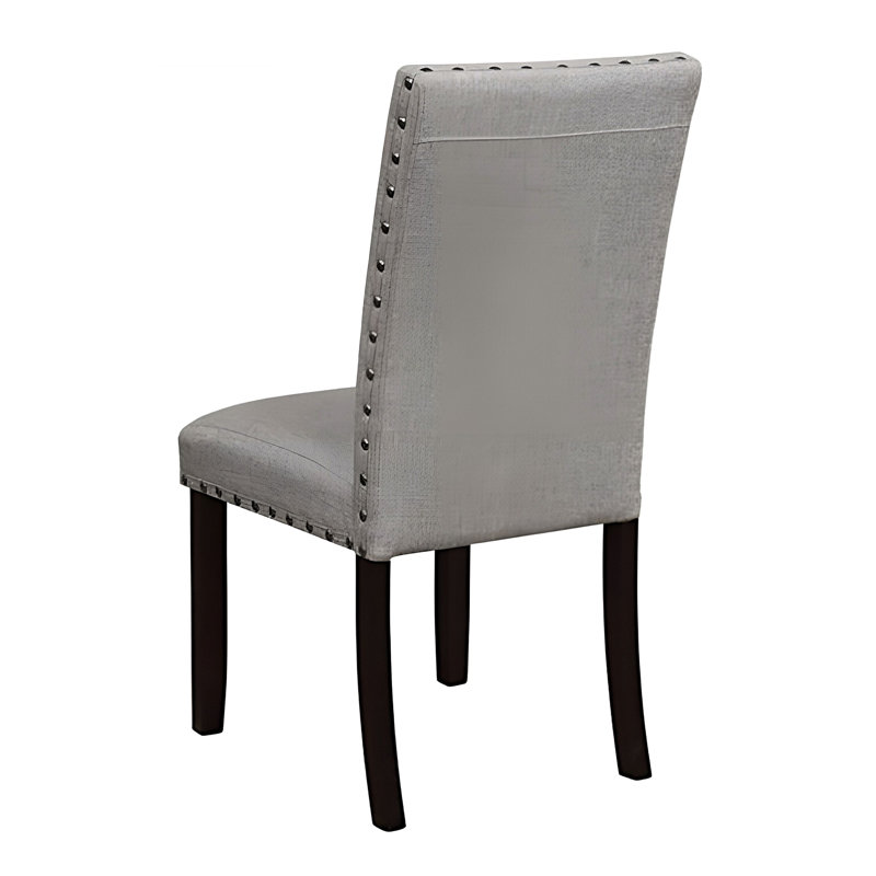Chaise rembourrée en lin Kappler