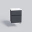 Jhoselyn 23.75'' Single Bathroom Vanity with Ceramic Top-278612299