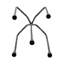 Albright 16'' H Metal Tabletop Candle Holder-1042000383
