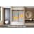 Frameless Single Sliding Shower Door 56-60 "w X 60" H, 1/4 "(6 Mm) Clear Tempered Glass, Explosion Proof Film, Stainless Steel Handle,square Tube Track ,matte Black-120093328