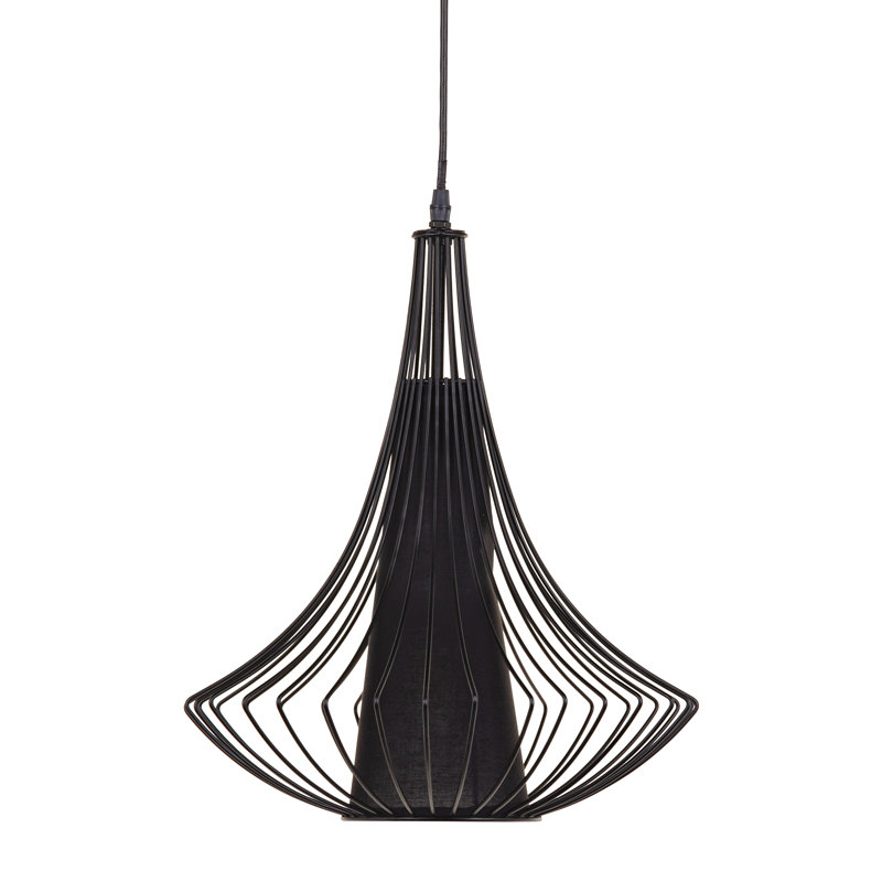 Willam 1 - Light Black Bell Pendant