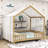 House Shape Floor Bed With Slats-1641711860-1641711858