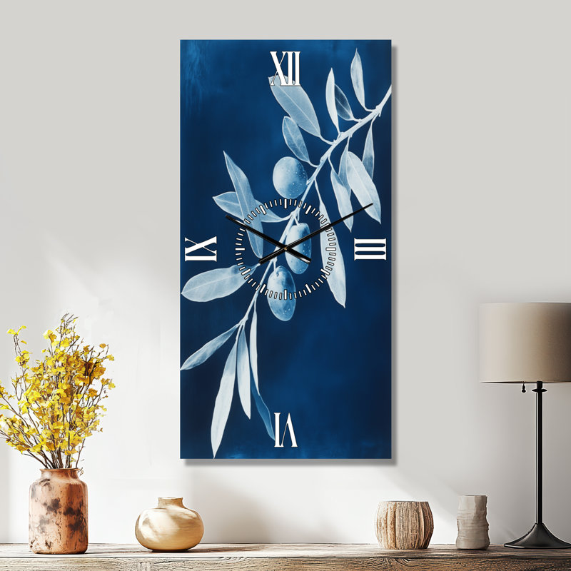 Horloge murale Olive, 32" H x 16" W - Rectangle