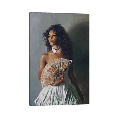 Language Of Fans by Linda Adair - Wrapped Canvas Print