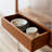 Multi-functional minimalist storage side cabinet