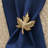 Maple Gold Metal Napkin Rings