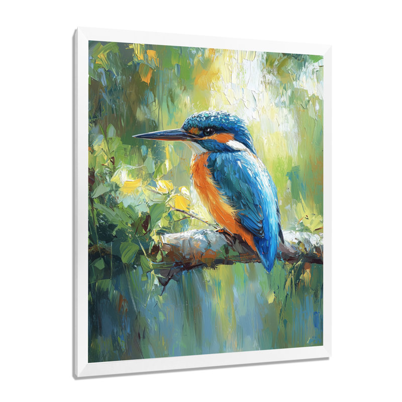 Caldwell - animaux, art mural, H 32 po x l 16 po, Reproduction encadrée d'une seule photo, Blanc