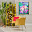 «Bright Cowboy & Blooms», art mural encadré par Tim Otoole-407721778-407721773