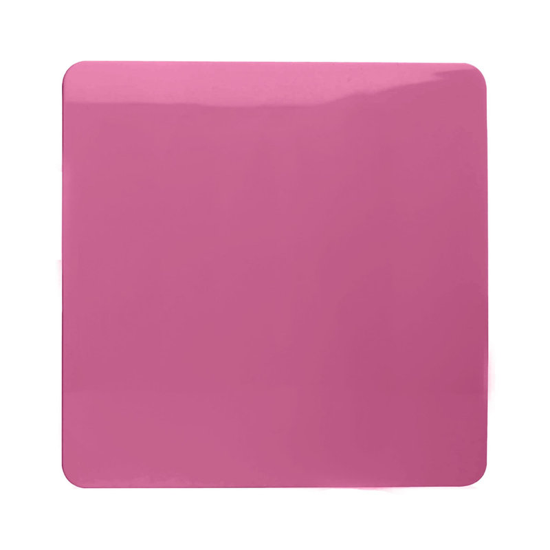 Trendi Switch Single Blanking Plate, Pink