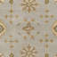 Tapis bleu clair / ivoire en laine touffeté à la main Tosca-822604642