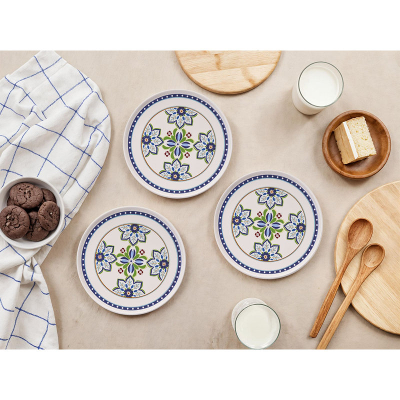 Ensemble d'assiettes à dessert (6 pièces)