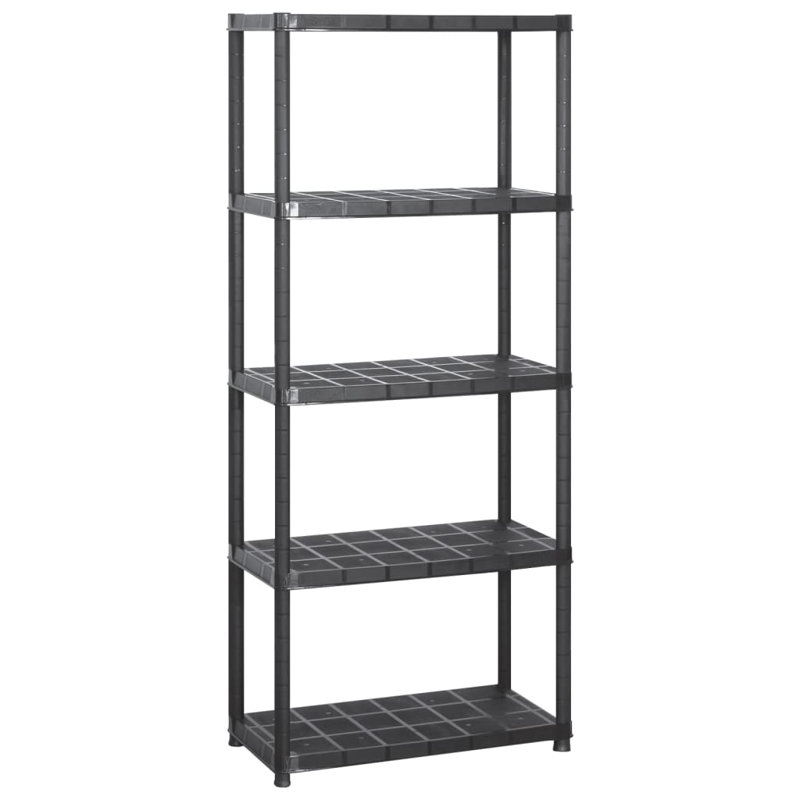 Pawlowski Plastic Shelving Unit, 66.93cm H x 27.95cm W x 38cm D