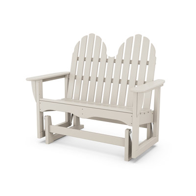POLYWOOD Classic Adirondack 48" Glider