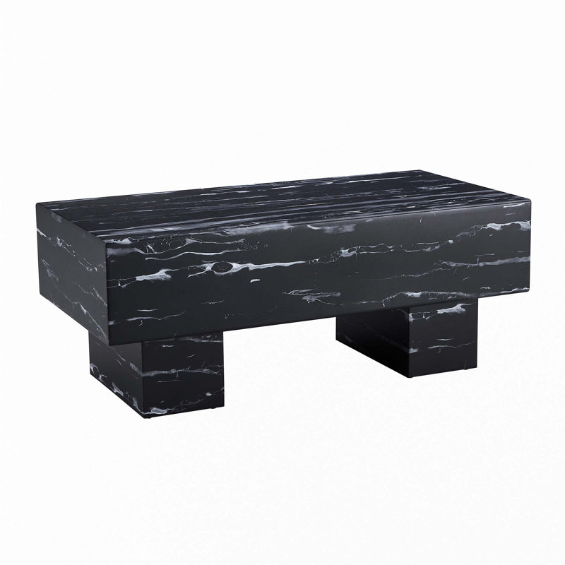Rectangular Coffee Table, Black