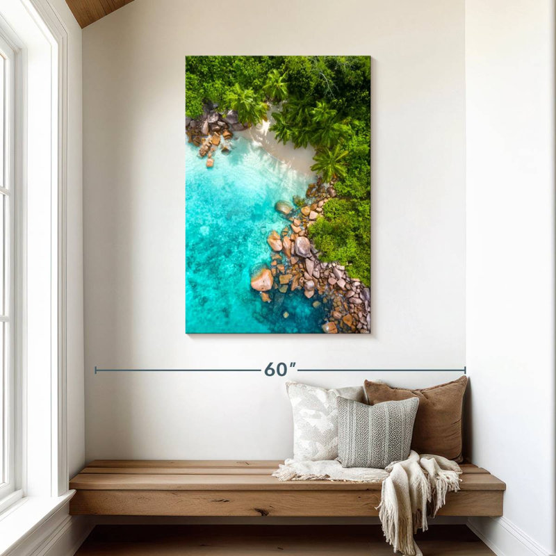 Gillard In Praslin Island, 45" H x 30" W