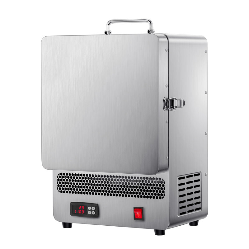 Four de table électrique 1500W, four de fusion en acier inoxydable avec contrôleur programmable, température maximale de 2192 ° F pour la coulée du métal, la cuisson de l'argile et la fabrication de bijoux
